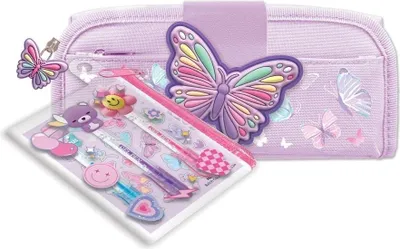 Image de Trousse + stylos gel Motylek - Hot Focus