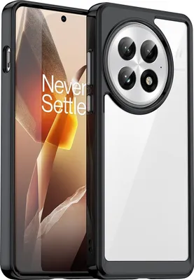 Immagine prodotto di Per OnePlus 13 Colorful Series TPU Acrilico Ibrido Cellulare Protezione Copertura Custodia Nero