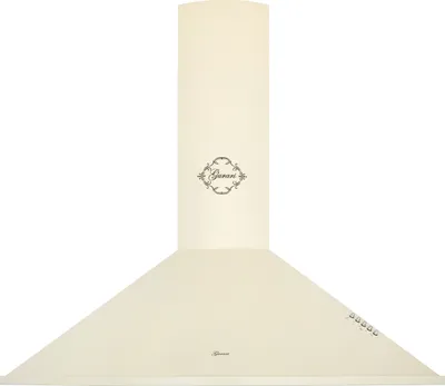 Produktbild von Gurari GCH 046 Dunstabzugshaube 90cm 1000m³/ h Wandhaube Abzugshaube Creme