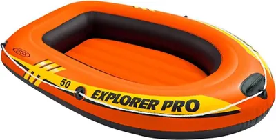 Produktbild von Index Schlauchboot Explorer Pro 50 Orange - 137 x 85 x 23 cm