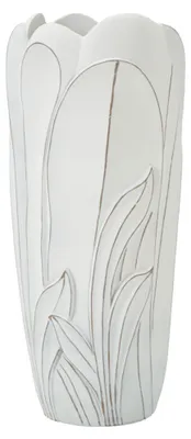 Produktbild von Mauro Ferretti Vaso Gardy, Ø 30,5 x 69 cm, weiß