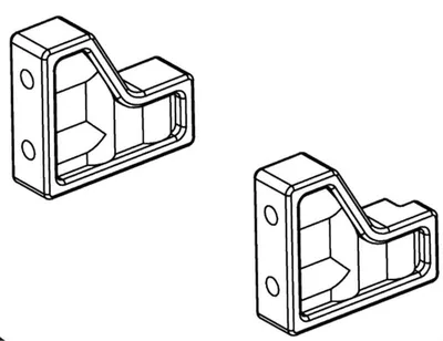Produktbild von Jamara Servohalter BL8