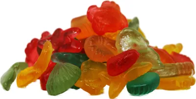 Obrázek produktu pro Ovocné žvýkačky sladké mořské potvory bez cukru rozmanité 4krát 175g