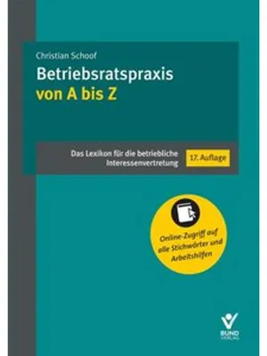 Zdjęcie produktu dla Betriebsratspraxis von A bis Z