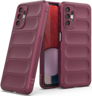 Immagine prodotto di Custodia Galaxy A13, Custodia protettiva antiurto in silicone TPU morbido per Samsung Galaxy A13 5G/4G Borgogna