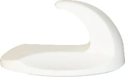Image de crochet qf autocollant ovale PH BLANC (2pcs) 1030