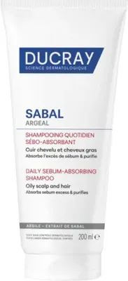Produktbild von Ducray Sabal Argeal talgabsorbierendes Shampoo 200 ml
