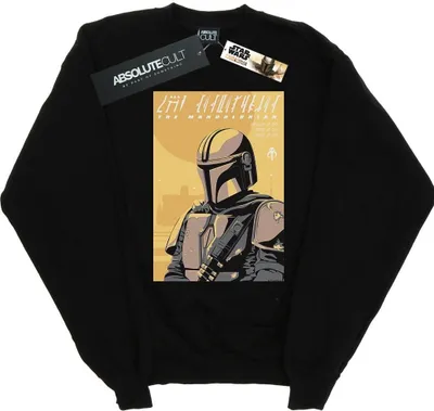 Produktbild von Star Wars - "The Mandalorian" Sweatshirt für Herren BI46381 (XXL) (Schwarz)