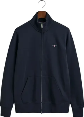 Immagine prodotto di Felpa GANT Regular Shield con zip integrale, blu S