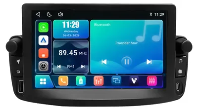 Obrázok produktu pre 7-palcový dodatočne montovateľný autorádio s Linuxom pre Peugeot 107, Citroën C1 a Toyota Aygo s CarPlay a Androidom, bezdrôtovým pripojením, USB, Bluetooth 5.1 a RDS