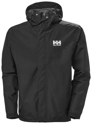 Produktbild von Helly Hansen Herren Seven Jacket, 992 Black, L EU