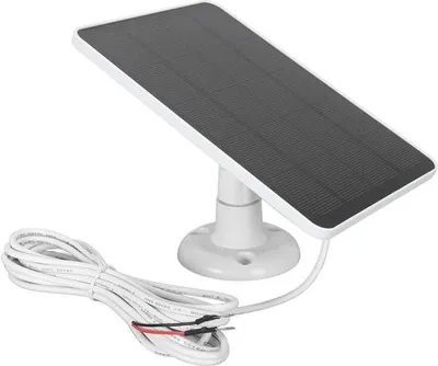 Produktbild von Solar-Ladegerät 10 W – Nest Camera für den Außen- und Innenbereich – 30 m langes Ladekabel – Doorbell 3 4plus – Video Doorbell 2 3+ (CSP4W-UW) .