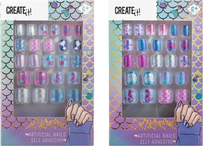 Produktbild von Create it! Mermaid Kunstnägel – selbstklebend