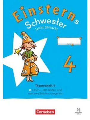 Immagine prodotto di Einsterns Schwester 4. Schuljahr - Leicht gemacht - Sprache und Lesen - Neubearbeitung 2022 - - Themenheft 4 - Lesen