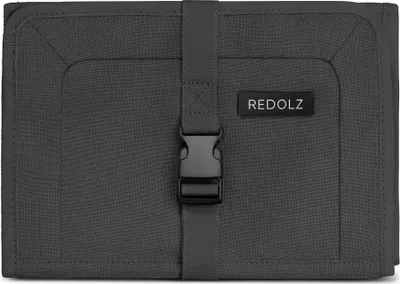 Image de REDOLZ trousse de maquillage Essentials 12 Cosmetic Roller Black gris foncé
