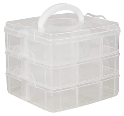 Immagine prodotto di Scatola di selezione trasparente non riempita 15,5 x 15,5 x 12,9 cm