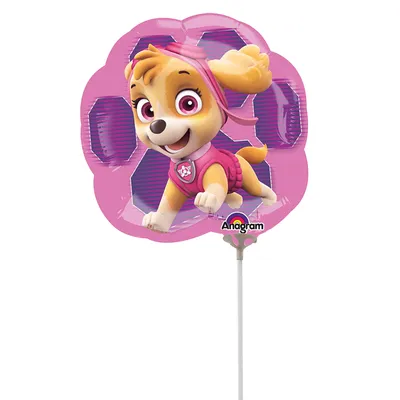 Produktbild von Amscan 3449602, Spielzeugballon, Folie, Pink, 5 Stück(e)