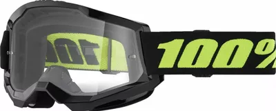 Obrázek produktu pro Motocyklové brýle MTB ATV STRATA 2 SOLAR ECLIPSE - 100% průhledné