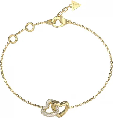 Image de Bracelet Guess zirconia en or pour femmes