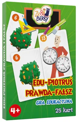 Immagine prodotto di Karty do gry Piotruś Prawda-Fałsz dla dzieci Muduko