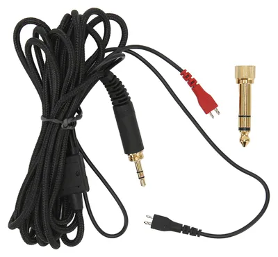 Produktbild von Ersatz-Kopfhörerkabel, kompatibel mit Sennheiser HD25 560 540 480 430 HD-Kopfhörern, 9,8 Fuß