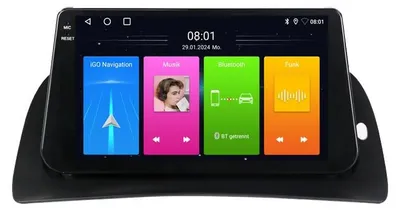 Productafbeelding van Autoradio met GPS-navigatie, Carplay, FM-RDS-radio voor 109 CDI (2012-2021)/Renault Kangoo II