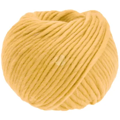 Produktbild von Lana Grossa PER LEI 50 g klassisches Merino-Dochtgarn aus 100 % Merino-Schurwolle (GOTS ) 60 m Farbe 039 - Hellgelb