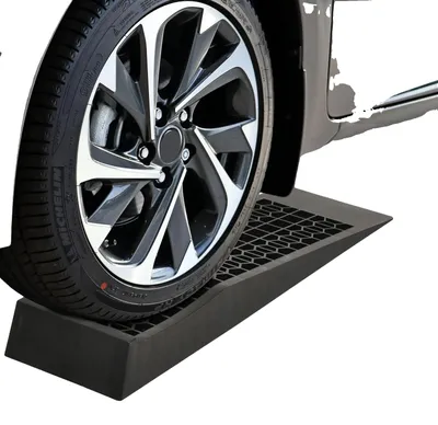Produktbild von Auto-Rampen-Set, Schwerlastdesign, Rutschfeste Oberfläche, Schwarz