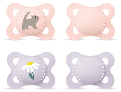 Produktbild von MAM Original Schnuller 0-6 Monate, 4er-Set, Katze/Blume – Größe 4 Pack