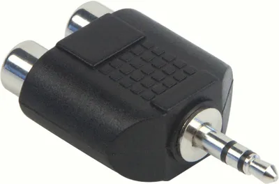 Produktbild von Schwaiger KHA4090 533, 3,5, RCA + RCA, Schwarz