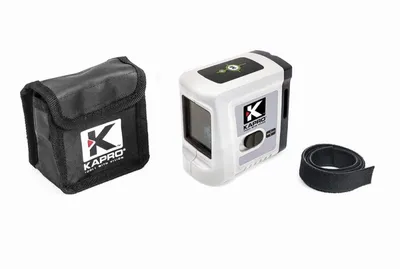 Produktbild von Kreuzlinienlaser Mini Grün 20m Reichweite 0,4 mm/m Genauigkeit Selbstnivellierend
