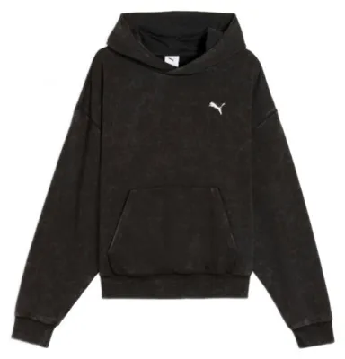 Produktbild von PUMA SPC BOXY WASHED GRAPHIC HOODIE TR Schwarz