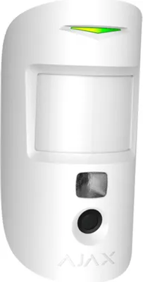 Produktbild von Ajax MotionCam Passiv-Infrarot-Sensor (PIR) Wireless Wall Weiß