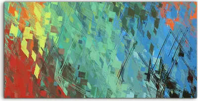 Produktbild von Coloray Canvas 140x70  Wandbild Leinwand Bilder Kunstdruck Wohnkultur Malerei abstrakte
