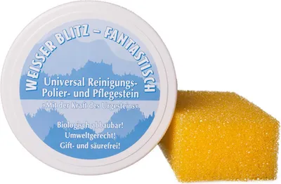 Produktbild von STOLZ Weisser Blitz Universalreiniger mit Schwamm 500 g