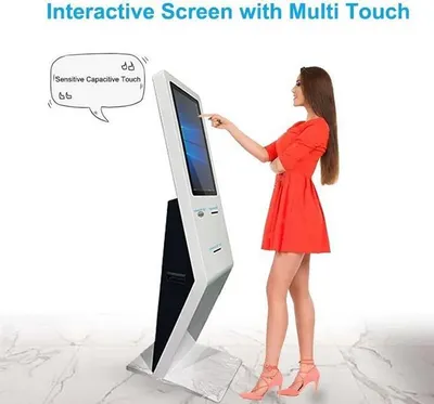 Immagine prodotto di Kundenstopp Kunden Informationssystem POI Display Aufsteller Terminal Kiosk