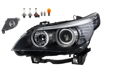 Obrázok produktu pre Johns, halogénové svetlomety vhodné pre BMW radu 5 E60 E61 04/07-03/10 H7 H7 L + hmlovka+svetlo. 63127177727 63177177711 7177711