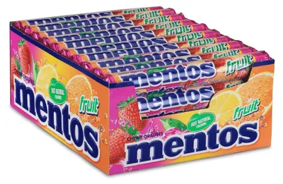 Produktbild von Mentos Fruchtrolle (40x 37,5gr)