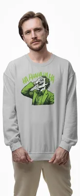 Produktbild von D&B Design Uni Pullover SWMO00015 Joker HellGrau-Größe 2XL