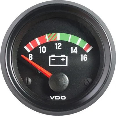 Immagine prodotto di Voltmetro da pozzetto VDO 52/12V