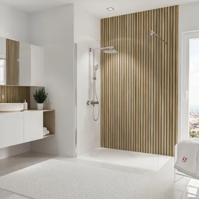 Obrázok produktu pre Zadná stena sprchového kúta SCHULTE ExpressPlus DecoDesign Japandi 255 x 150 cm EP1901525 538