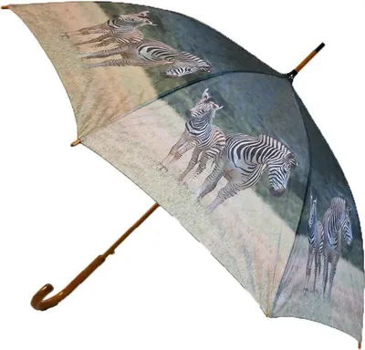 Produktbild von Stockschirm Zebras, Tiere Automatikschirm Stockschirm Schirm Schirme Zebra Tier