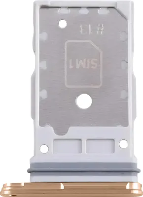 Obrázek produktu pro Clappio, držák na SIM kartu pro Galaxy S24 / S24 Plus Dual Nano-SIM Slot, oranžový