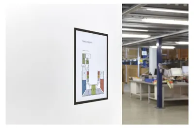 Immagine prodotto di magnetoplan Finestra di visualizzazione Magnetofix DIN A3, 5 pezzi nero