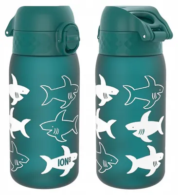 Produktbild von ION8 Trinkflasche 350 ml, türkis, Sharks