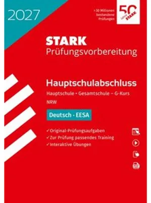 Produktbild von STARK Deutsch - Hauptschulabschluss (EESA) 2027 NRW - Prüfungsvorbereitung