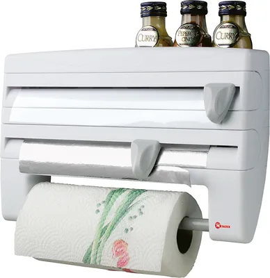 Produktbild von METALTEX 254410 Roll n Roll Küchenrollenspender / Rollenhalter / Küchenrollenhalter