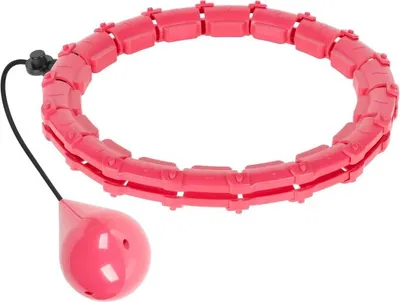 Produktbild von Rebel Smart Hula Hoop 50 cm Rosa - Abnehmendes Gewicht mit Noppen