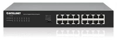 Produktbild von Intellinet 561815, Gigabit Ethernet (10/100/1000), Rack-Einbau