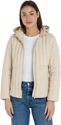 Produktbild von Tommy Hilfiger Damen Jacke Crv Feminine Lw Down Jacket Steppjacke mit Kapuze, Be